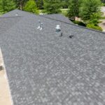 Mid,Day,Drone,Images,Of,Commercial,Roofs,Featuring,Tpo,And
