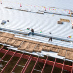 Milwaukee,,Wi,,Usa,-,September,15,,2020:,Construction,Workers,Installing