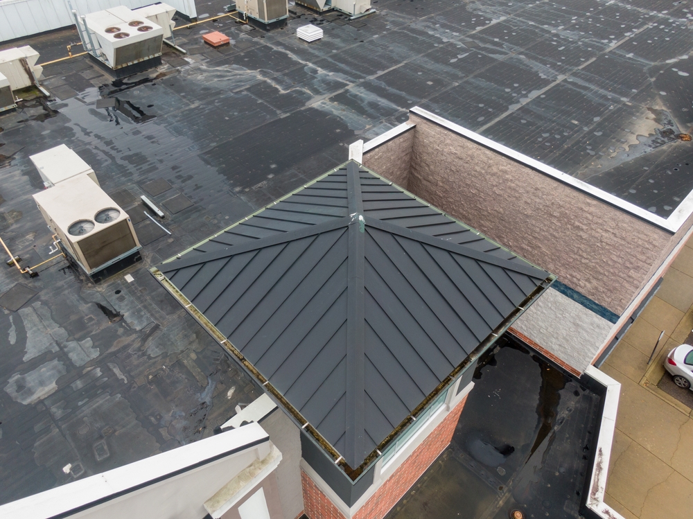 Stock,Commercial,Roof,Photos,-,Drone